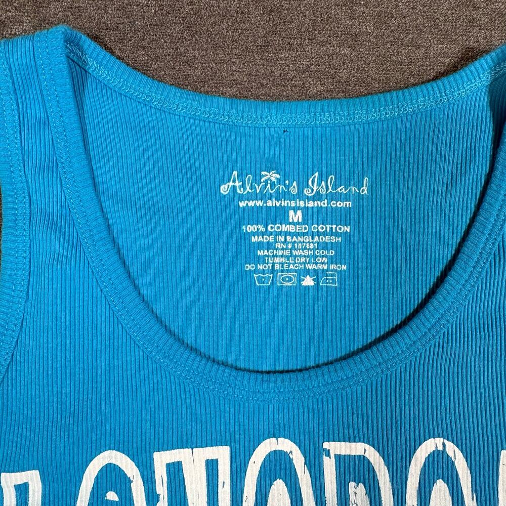 Jersey Shore Core Trashy Princess FL Vacation Tank with Large Graphic Womens M - Picture 3 of 6
